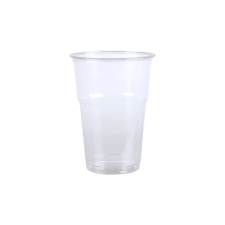 T-depo Műanyag pohár átlátszó - PP 500ml papírárú, csomagoló és tárolóeszköz