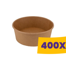 T-depo Papír salátás tál natúr - 145mm 750ml (Karton - 400 db) papírárú, csomagoló és tárolóeszköz