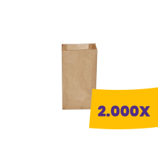T-depo Papírtasak barna 0,5kg - 11x23cm (Karton - 2000 db) papírárú, csomagoló és tárolóeszköz