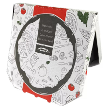 T-depo Pizzadoboz Jó étvágyat mintás - fehér hatszögletű 32cm papírárú, csomagoló és tárolóeszköz