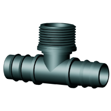  T-idom 20x3/4&quot;x20 bordás KM bordás hűtés, fűtés szerelvény