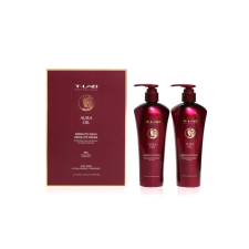 T-LAB Professional Aura Oil Absolute Wash And Cream Set Szett kozmetikai ajándékcsomag