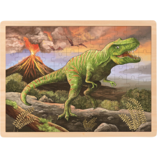 T-Rex fa puzzle 96 darabos puzzle, kirakós