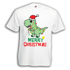  T-rex Karácsony - Karácsonyi Férfi Póló