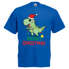  T-rex Karácsony - Karácsonyi Férfi Póló