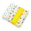 T-tomi prémium minőségű puha textil pelenka, Sárga zsiráf, 4db