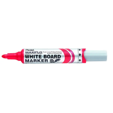  Táblamarker 2,5mm, kerek hegyű, Pentel Maxiflo piros filctoll, marker