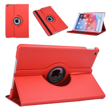  Tablettok iPad 2020 10.2 (iPad 8) - piros fordítható műbőr tablet tok tablet tok