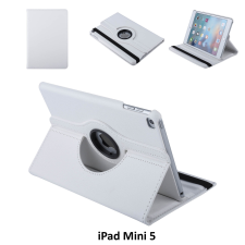  Tablettok iPad Mini 5 (2019) - fehér fordítható műbőr tablet tok tablet tok