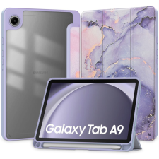  Tablettok Samsung Galaxy Tab A9 8.7 X110 / X115 - TECH-PROTECT HYBRID LILA MARBLE tok tablet tok