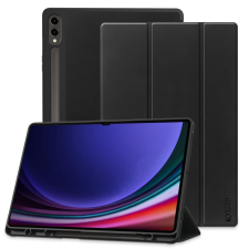  Tablettok Samsung Galaxy Tab S9 FE+ 12,4 coll (SM-X610, SM-X616) - fekete smart case ceruza tartóval tablet tok
