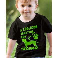  Tacsi gyerek póló - Kutyás pólók