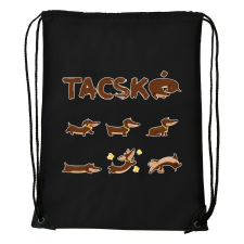 Tacskó - Sport táska fekete v2 tornazsák