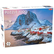 Tactic 1000 db-os puzzle - A világ körül - Hamnoy halászfalu (56649) puzzle, kirakós