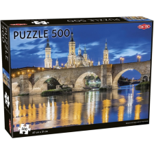 Tactic 500 db-os puzzle - Oszlopos Miasszonyunk Bazilika, Zaragoza (55258) puzzle, kirakós