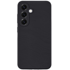 Tactical Beaver Samsung Galaxy S25 prémium szilikon tok kameravédő peremmel, fekete tok és táska