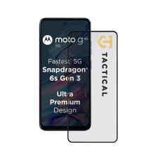 Tactical Glass Shield 5D kijelzővédő Motorola G45 készülékhez fekete mobiltelefon kellék