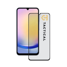 Tactical Glass Shield 5D kijelzővédő Samsung Galaxy A25 5G készülékhez fekete mobiltelefon kellék