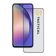 Tactical Glass Shield 5D Samsung Galaxy A36 kijelzővédő üvegfólia, fekete mobiltelefon kellék