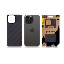 Tactical iPhone 15 Pro Max okostelefon tok Magforce Aramid - Fekete tok és táska
