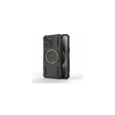 Tactical Magforce Beaver iPhone 13 prémium szilikon tok kameravédő peremmel, világosbarna tok és táska