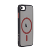 Tactical MagForce Hyperstealth 2.0 Apple iPhone 7/8/SE2020/SE2022 magsafe tok, fekete/piros