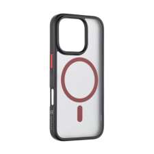 Tactical MagForce Hyperstealth 2.0 MagSafe tok iPhone 16 Pro fekete-piros tok és táska