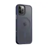 Tactical MagForce Hyperstealth Apple iPhone 12/12 Pro Magsafe hátlap tok, áttetsző/sötétkék