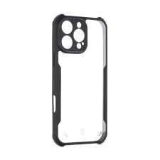 Tactical Quantum Stealth Apple iPhone 16 Pro Max tok átlátszó/fekete tok és táska