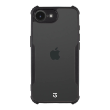 Tactical Quantum Stealth Apple iPhone 16e hátlap tok, átlátszó/fekete tok és táska