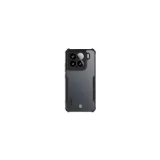Tactical Quantum Stealth Xiaomi 15 hátlap tok, átlátszó/fekete tok és táska
