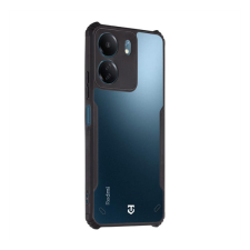 Tactical Quantum Stealth Xiaomi Redmi 13C 4G/Poco C65 hátlap tok, átlátszó/fekete tok és táska