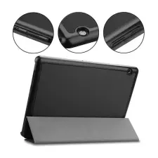 Tactical Tactical Book Tri Fold iPad 10.9 2022 tok, fekete tablet tok