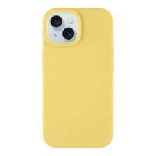 Tactical Velvet Smoothie Apple iPhone 12/12 Pro Szilikon Tok - Sárga tok és táska