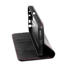 Tactical Xproof Apple iPhone 16 Pro flip/oldalra nyíló tok fekete tok és táska