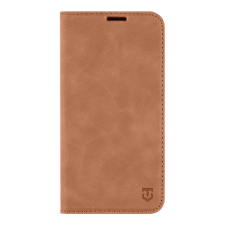 Tactical Xproof Xiaomi Redmi Note 14S flip/oldalra nyíló tok, barna tok és táska