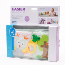  Taf Toys bébikönyv puha 3in1 Baby Book 12025 egyéb bébijáték