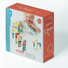 TAF TOYS Domino Rally XL kreatív és készségfejlesztő