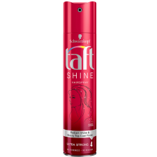 Taft hajlakk shine 10karátos ultra strong 4 250 ml hajformázó