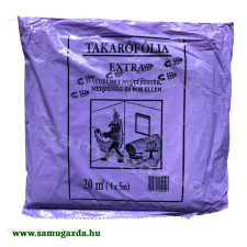 Takarófólia (20m2 EXTRA, 20mik.10 db/cs) járható LILA csomagolás ragasztószalag és takarófólia