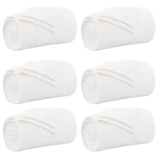  Takarók 6 pcs Fehér 220 x 240 cm Gyapjú lakástextília