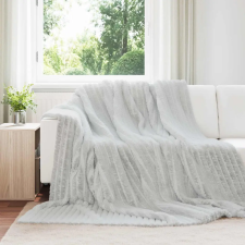  Takarók 6 pcs Szürke 240 x 220 cm Gyapjú lakástextília