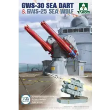  Takom GWS-30 SEA DART & GWS-25 SEA WOLF 1:35 (TAK2138) makett