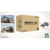  Takom SHERMAN² BOX M4A1(76W) VVSS Late Production+M51 DEGEM ALEF+US ARMY 1/4TON UTILITY TRUCK &