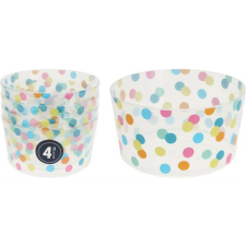  TÁL KONFETTI DEKOROS 11X6CM 01001610 4DB konyhai eszköz