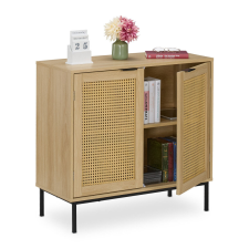 Tálalószekrény rattan ajtóval 76x80x35 cm 10050463 bútor