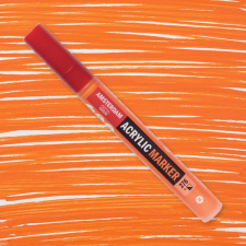 Talens Amsterdam akril filctoll, M - 276, azo orange filctoll, marker