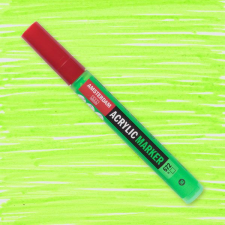 Talens Amsterdam akril filctoll, M - 672, reflex green filctoll, marker