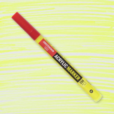 Talens Amsterdam akril filctoll, S - 256, reflex yellow filctoll, marker