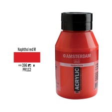 Talens Amsterdam akrilfesték, 1000 ml - 396, naphthol red medium akrilfesték